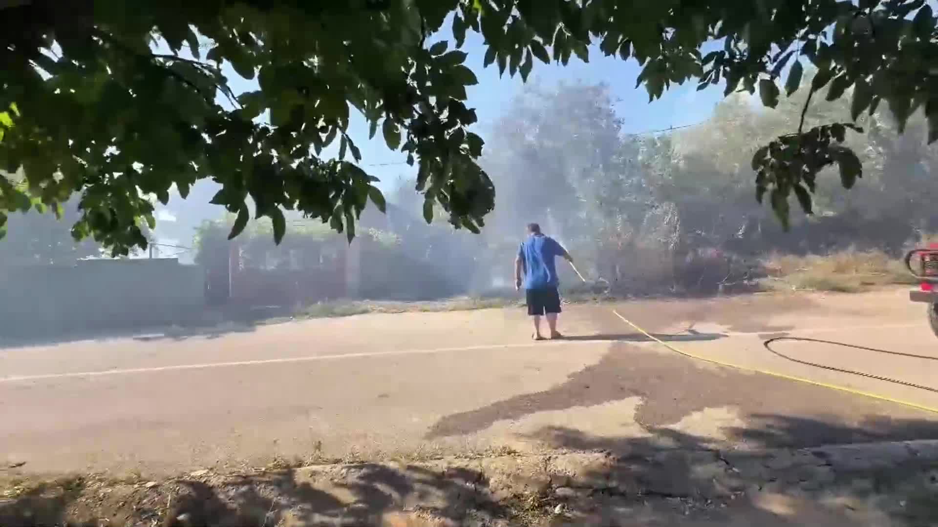 Голям пожар в Благоевградско