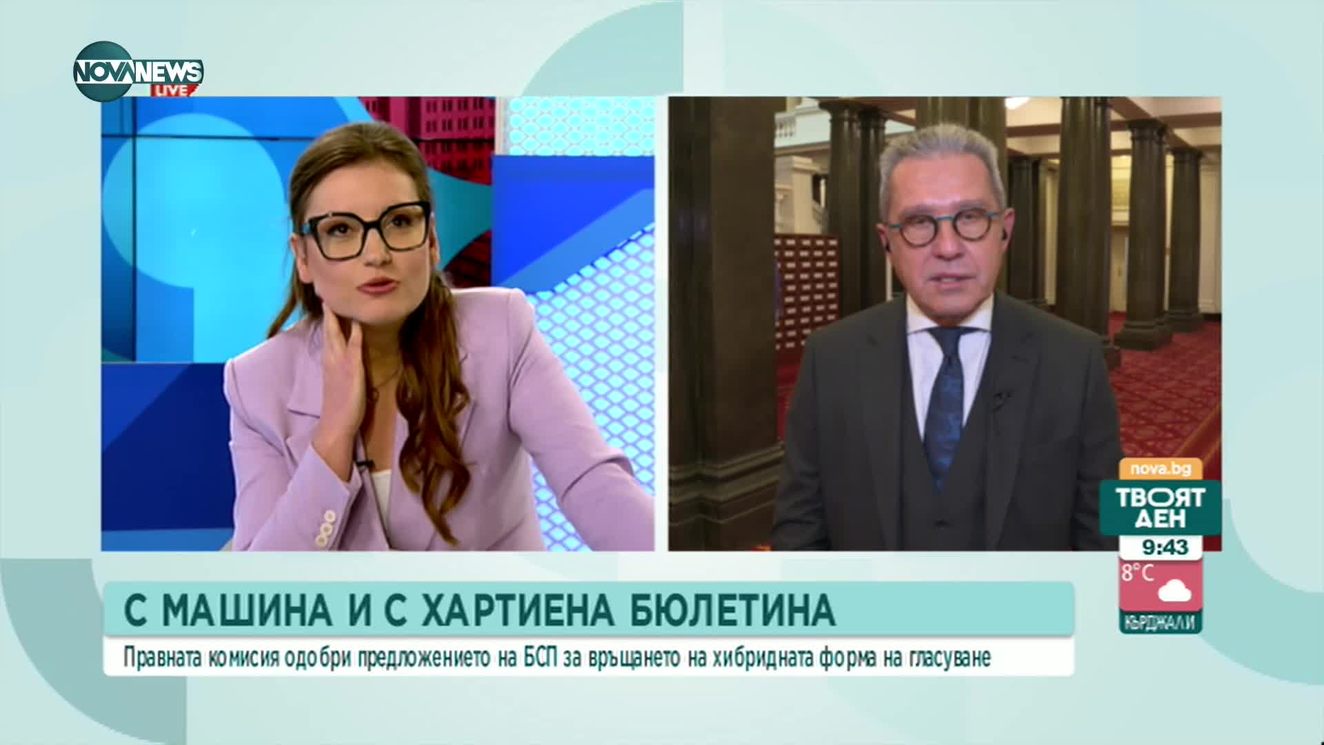 Йордан Цонев в спор с журналист за позицията на ДПС за машинния вот