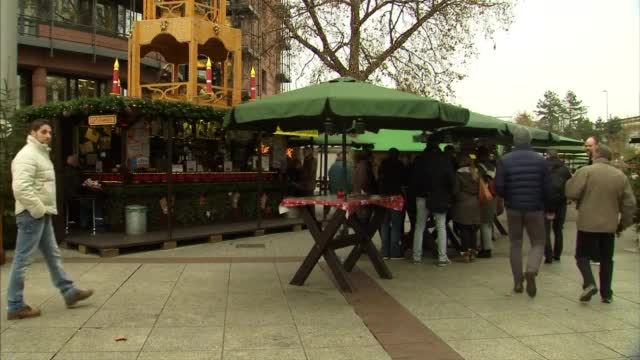 Коледен базар в Лудвигсхафен, Германия