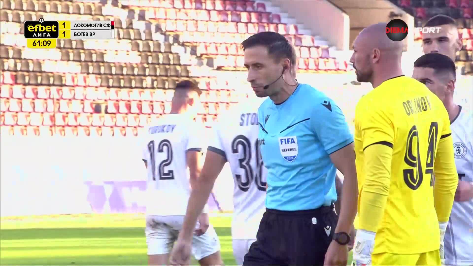 Локомотив София пропусна отличен шанс да поведе в резултата