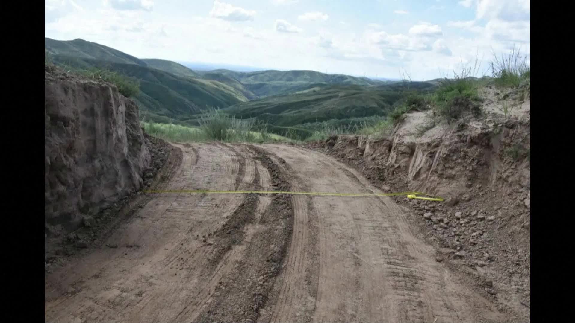 Багер проби Великата китайска стена (ВИДЕО)