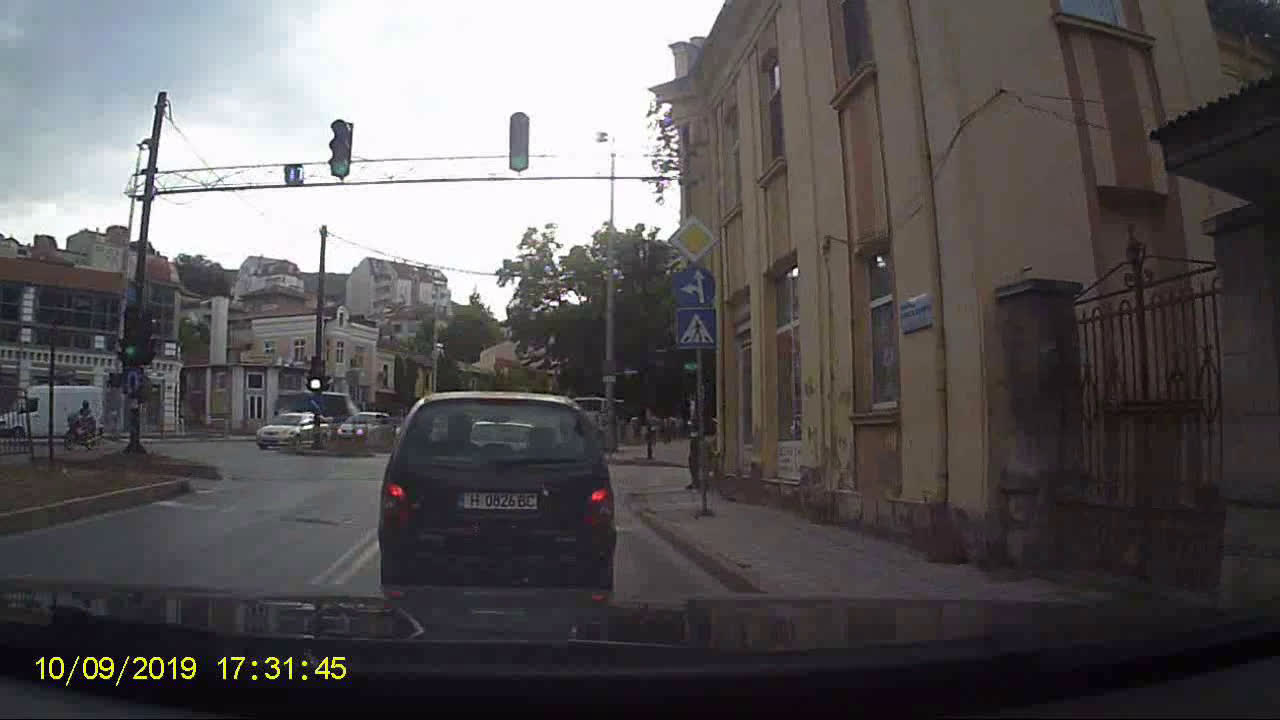 Минаване на червено
