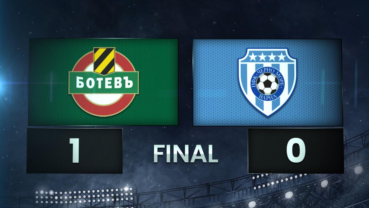 Ботев Пловдив - Черно море 1:0 /репортаж/
