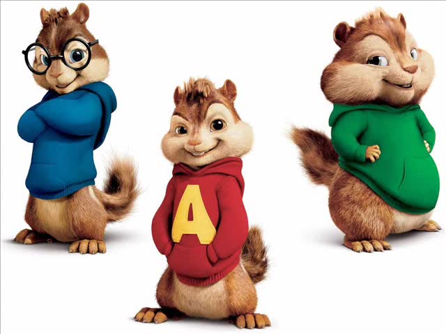Това вече е лудо !! Chipmunks - На дисплея