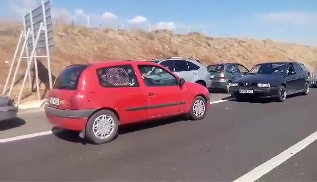 Задръстване преди Благоевград
