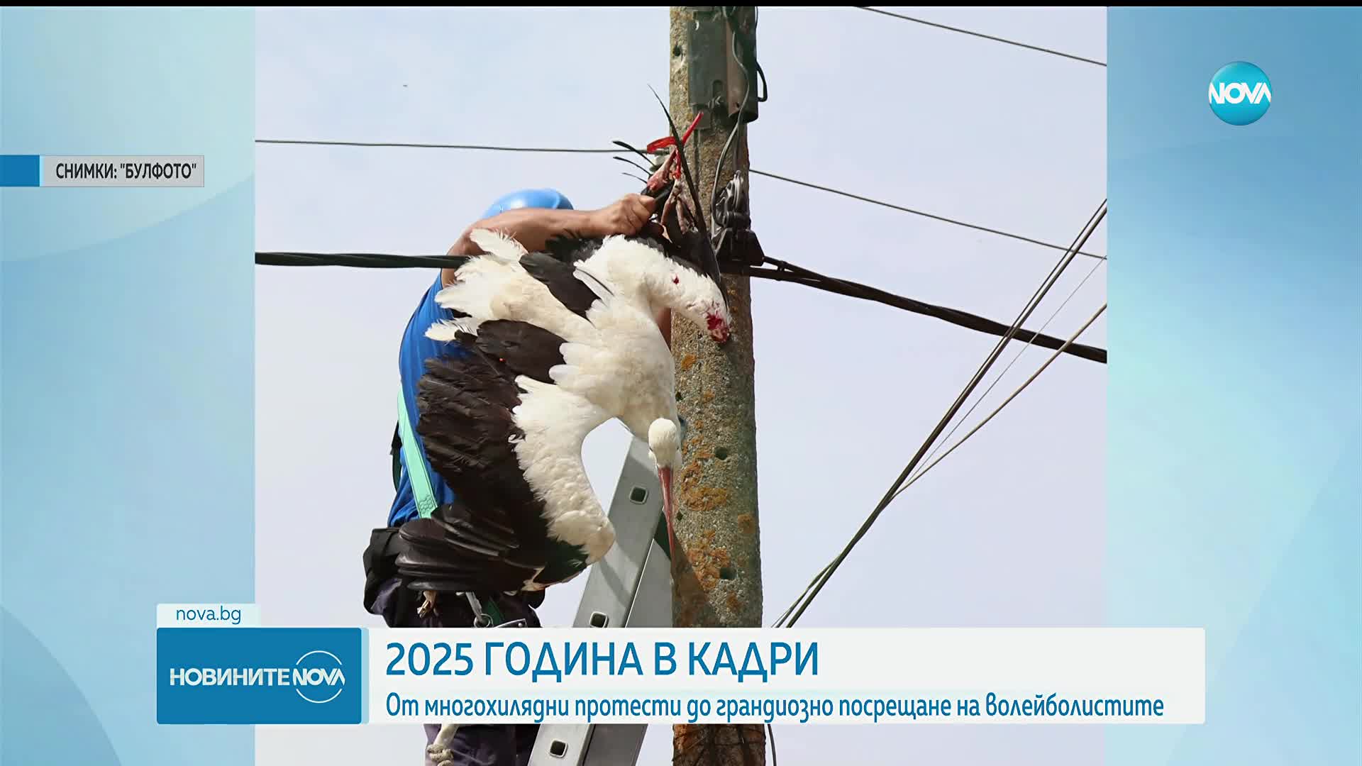 Годината в кадри: Най-знаковите моменти на 2025-а