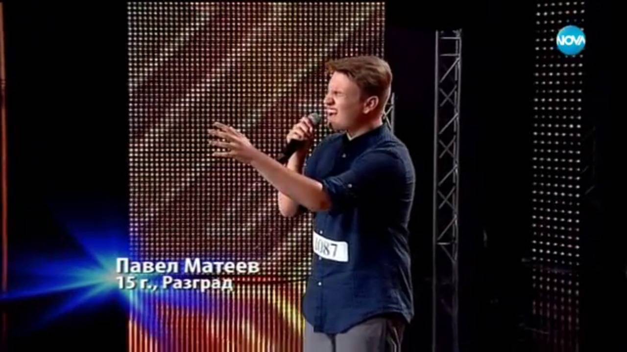 Павел Матеев си спечели 4 пъти"ДА" от Криско- X Factor кастинг (01.10.2017)