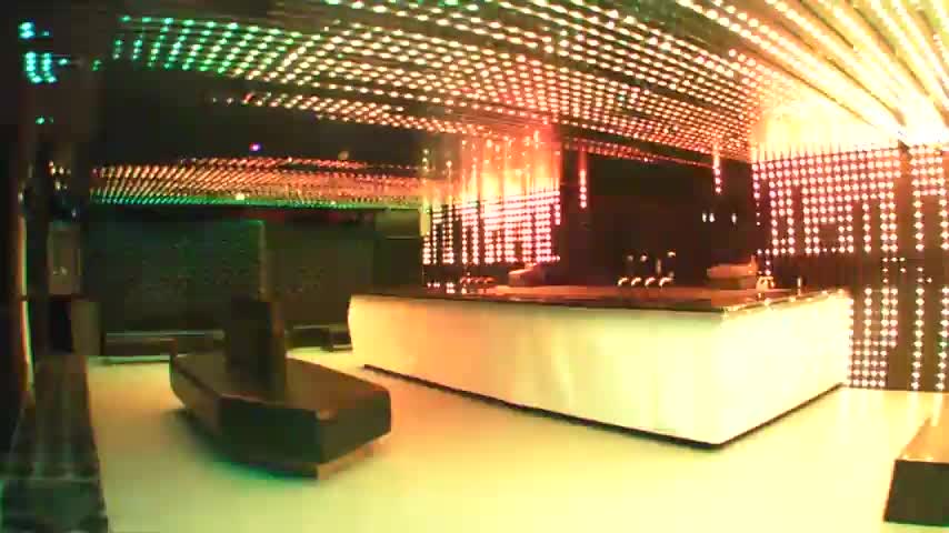 Добри Led ефекти в нощен клуб 