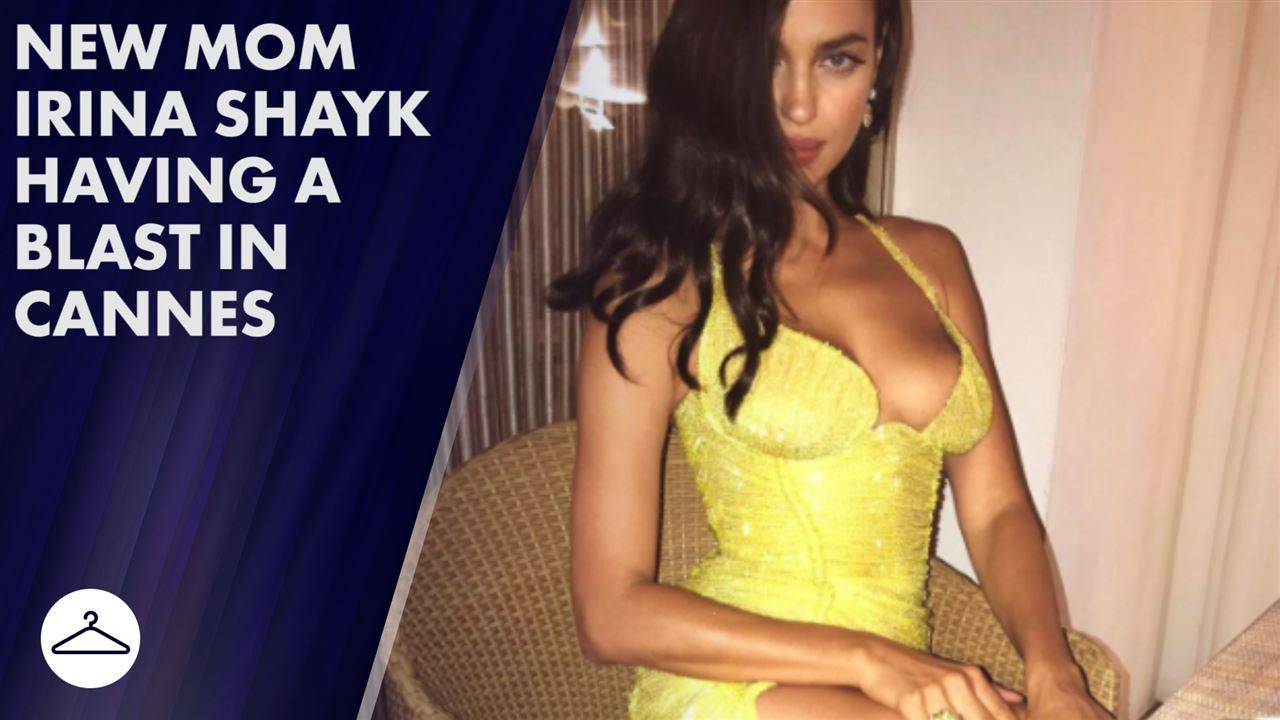 Ирина Шейк блести в Кан само 9 седмици след раждането