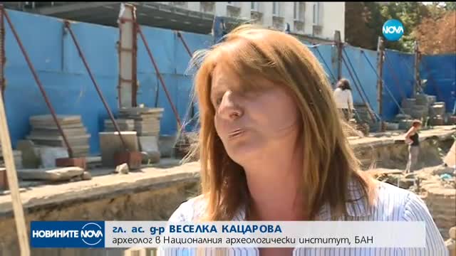 Разкопките до църквата "Света Неделя" в София продължават