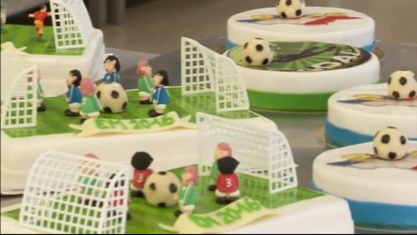 Специални торти в Германия за UEFA EURO 2016