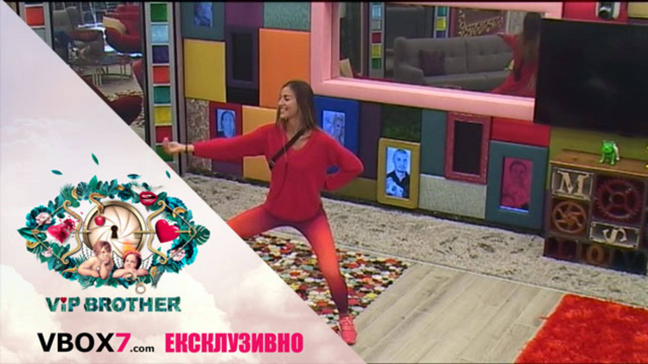 Александра репетира индийския танц - VIP Brother 2017