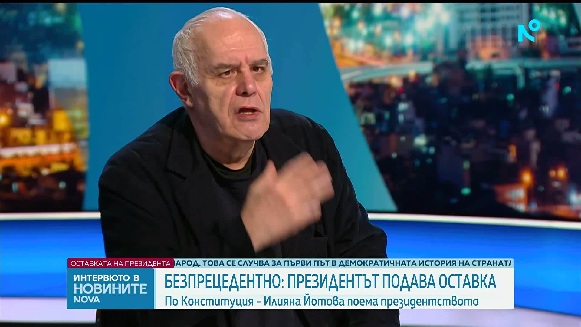 Димитър Ганев: Радев няма време да регистрира партия, ще участва на изборите с коалиция