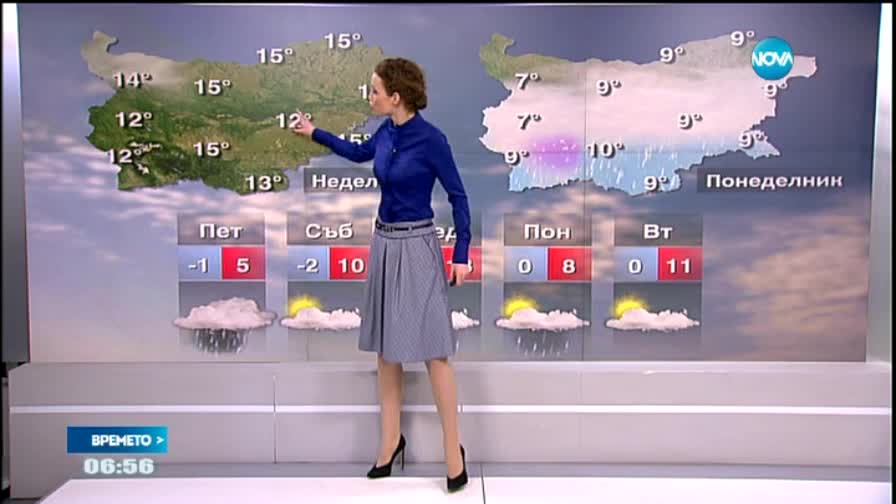 Прогноза за времето (20.03.2015 - сутрешна)
