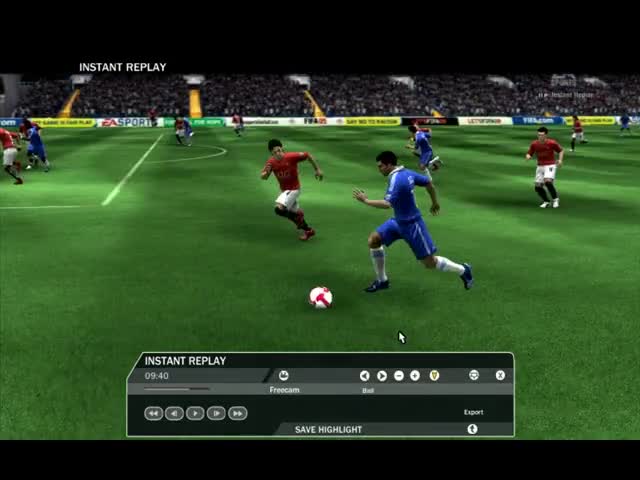 FIFA 09 Челси - Манчестър Юнайтед - Гол На Михаел Балак *HQ*
