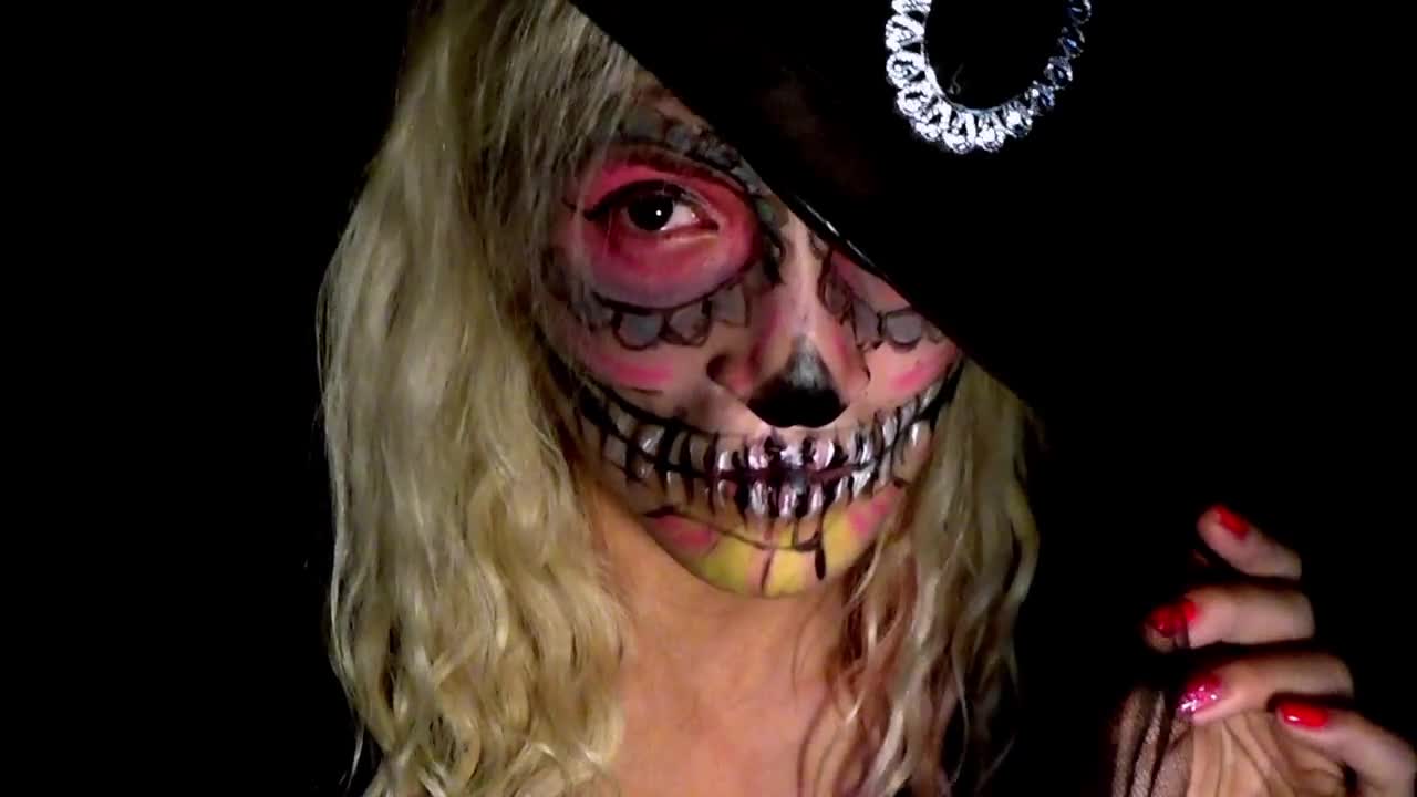 Halloween Skullcandy Makeup / Aia Yorgova