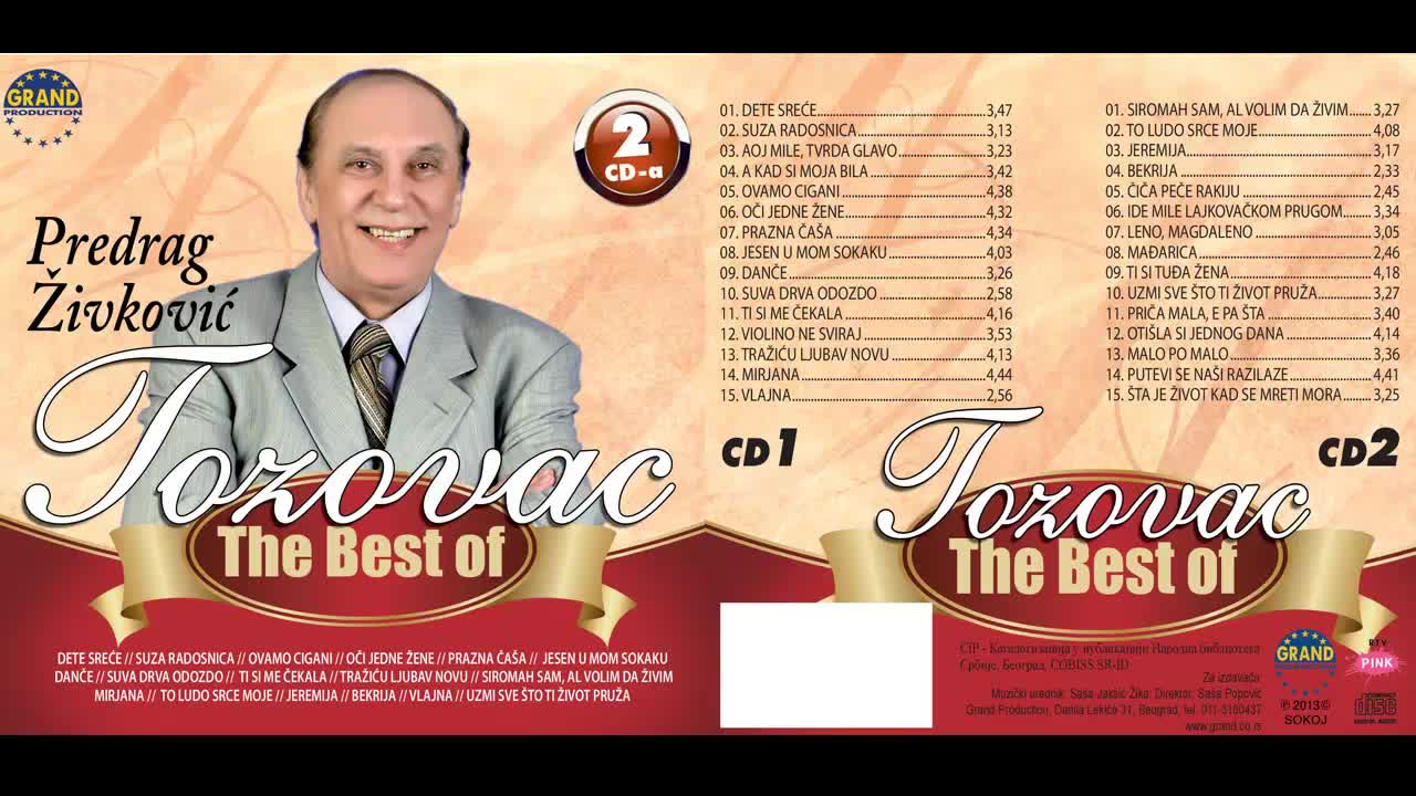 Predrag Zivkovic Tozovac - Ti si me cekala (hq) (bg sub)
