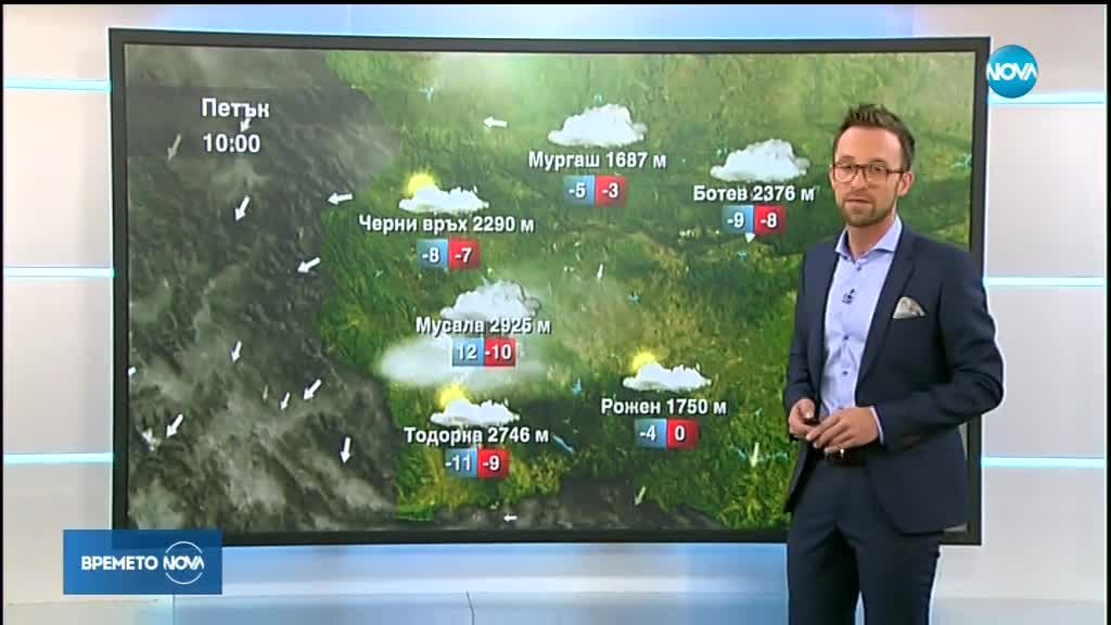 Прогноза за времето (15.11.2018 - централна)