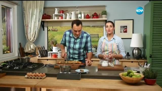 Руло от точени кори с круши и шоколад - Бон Апети (23.11.2016)