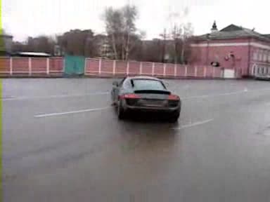 Audi R8 Drift In Russia