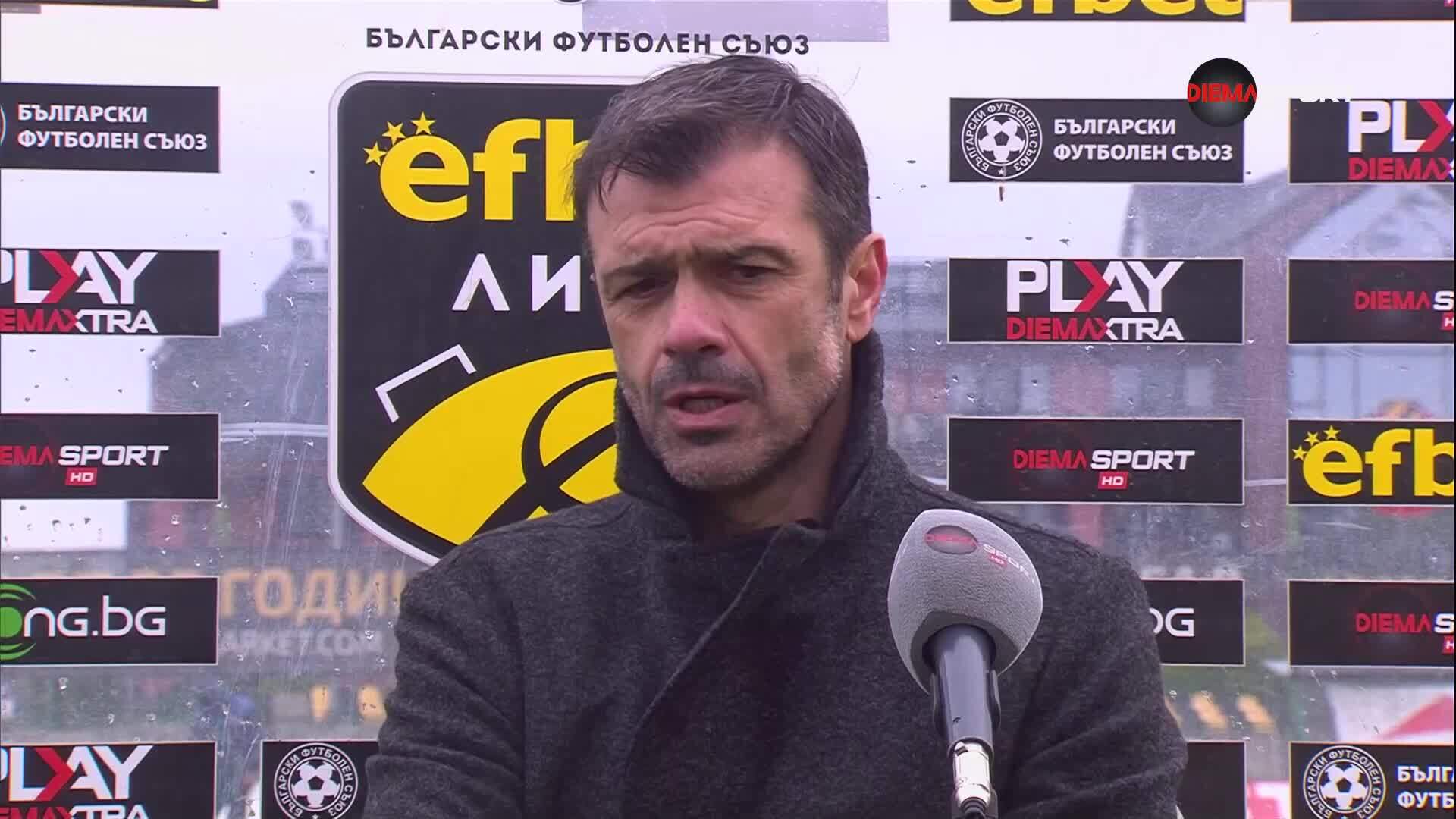 Росен Кирилов: Нашите играчи са герои