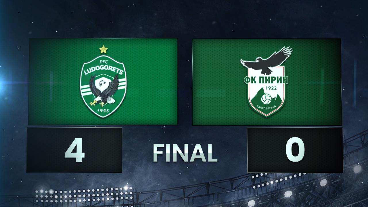 Ludogorets Razgrad PFK vs. Pirin Blagoevgrad - Condensed Game