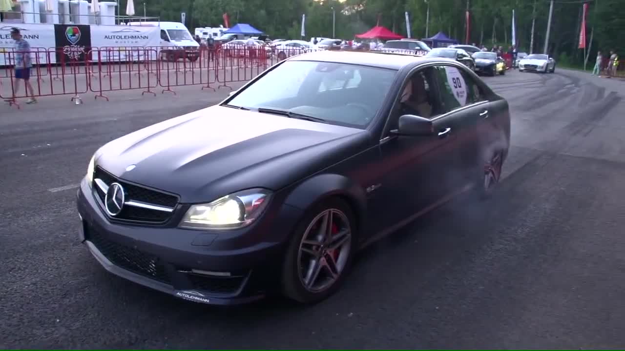Bmw M3 vs Mercedes C63 A M G vs Porsche 911 Turbo