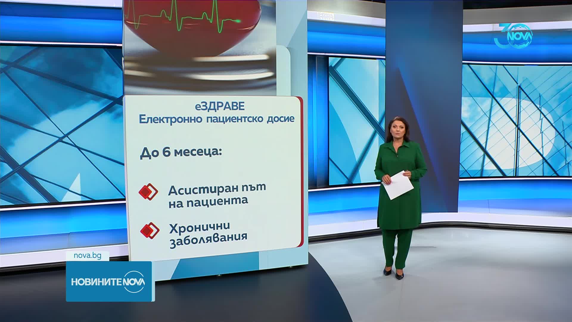 Въвеждат електронно пациентско досие с персонална информация за здравна профилактика