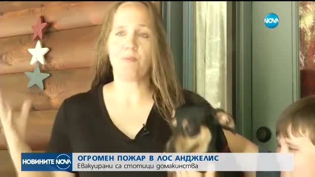 Пожарът в Лос Анджелис се разраства, изпепели няколко имота