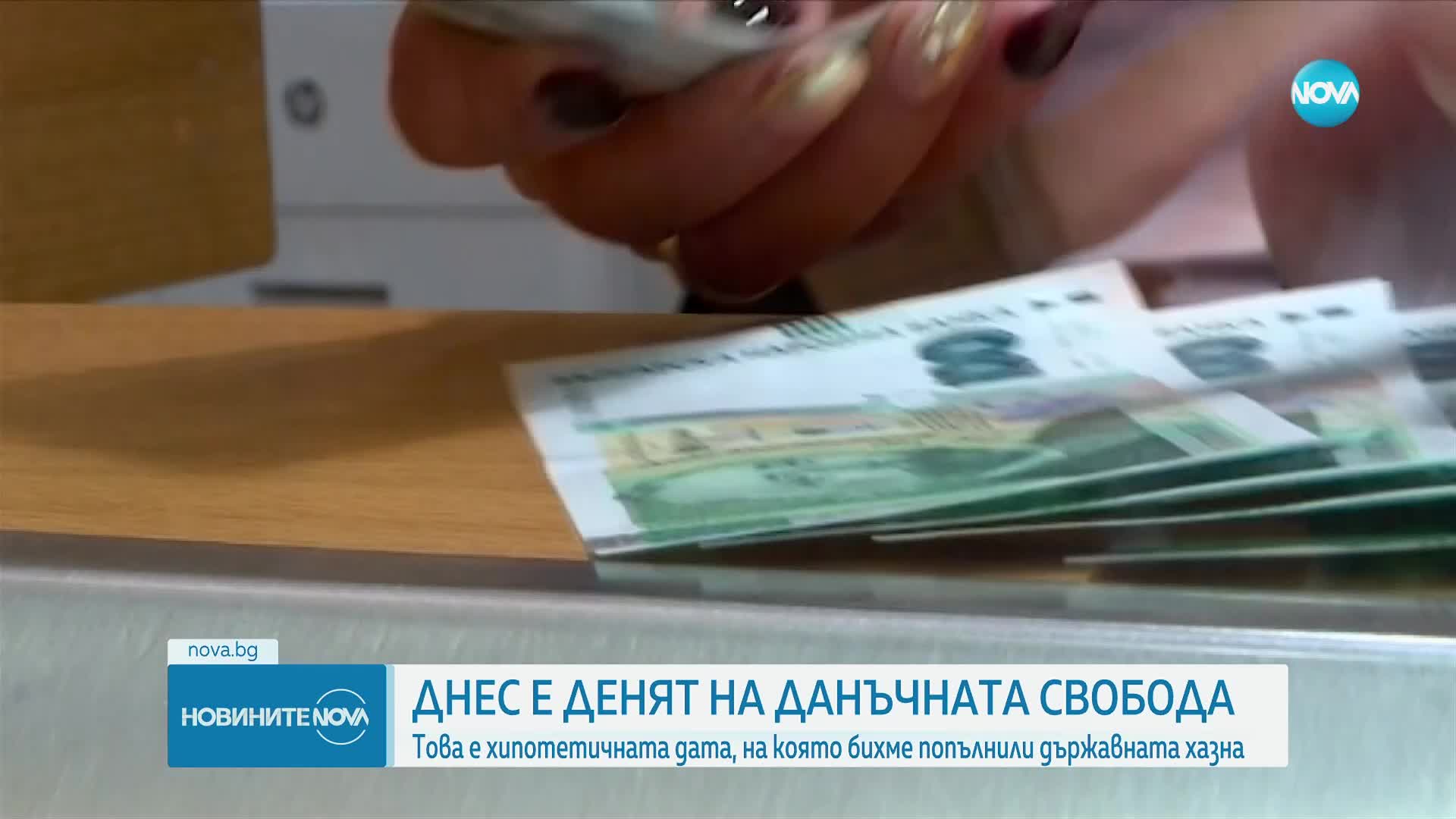 Днес е своеобразният Ден на данъчната свобода