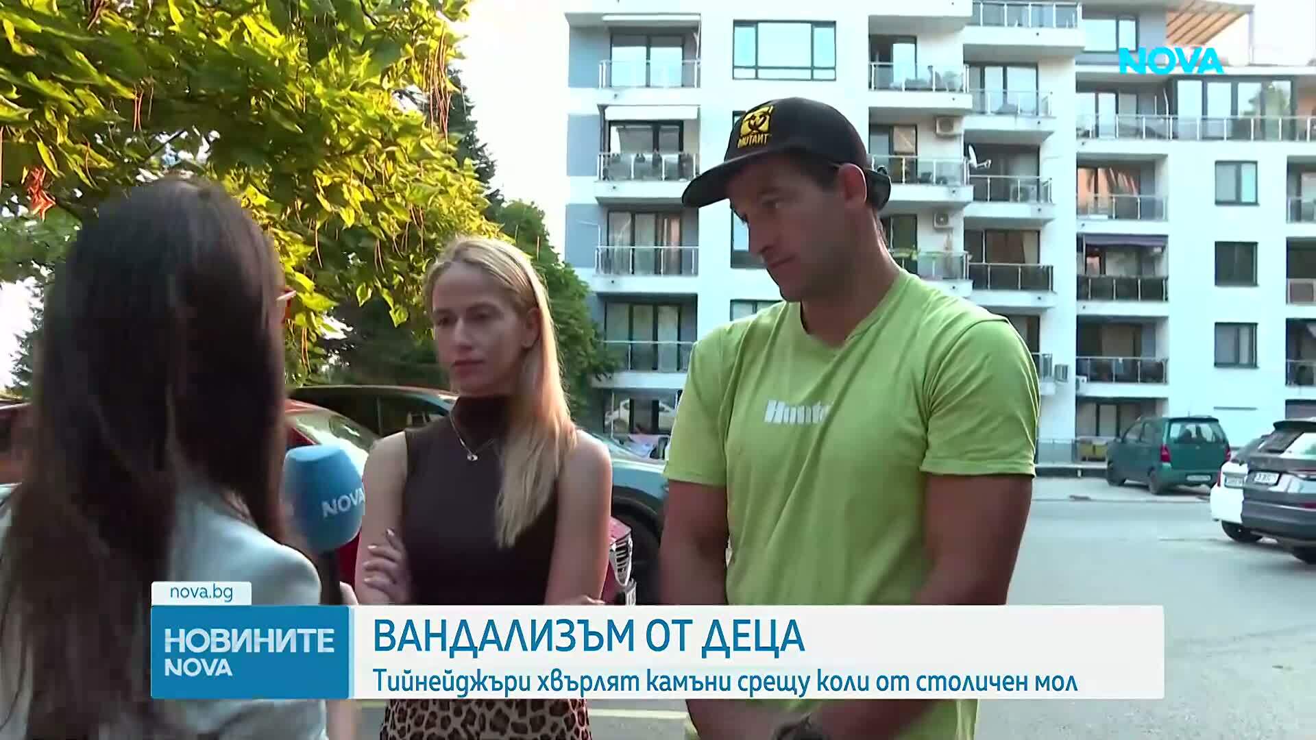 Тийнейджъри потрошиха колата на златното момиче Невяна Владинова с парчета бетон