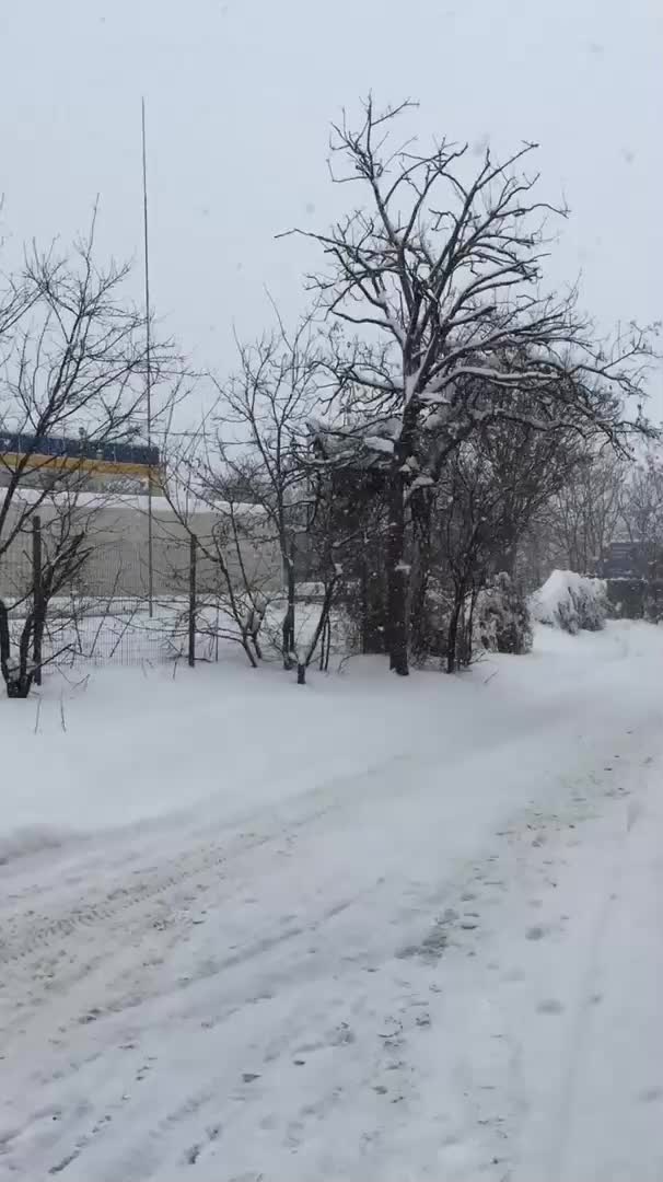 Зимната обстановка в Шумен