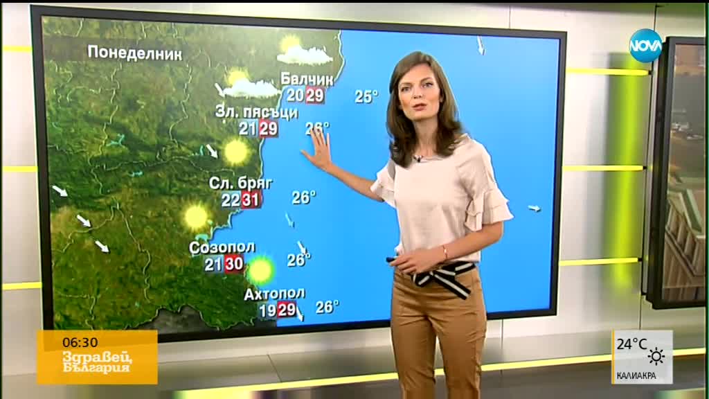 Прогноза за времето (16.07.2018 - сутрешна)