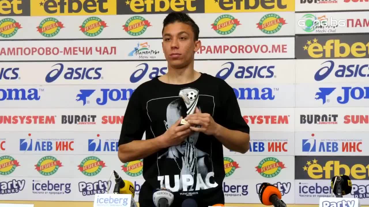Филип Кръстев получи наградата за Играч на 20-ия кръг на efbet Лига
