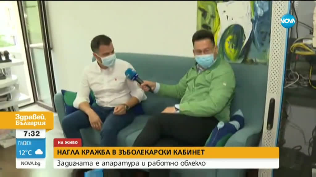 Нагла кражба посред бял ден в стоматологична клиника в София