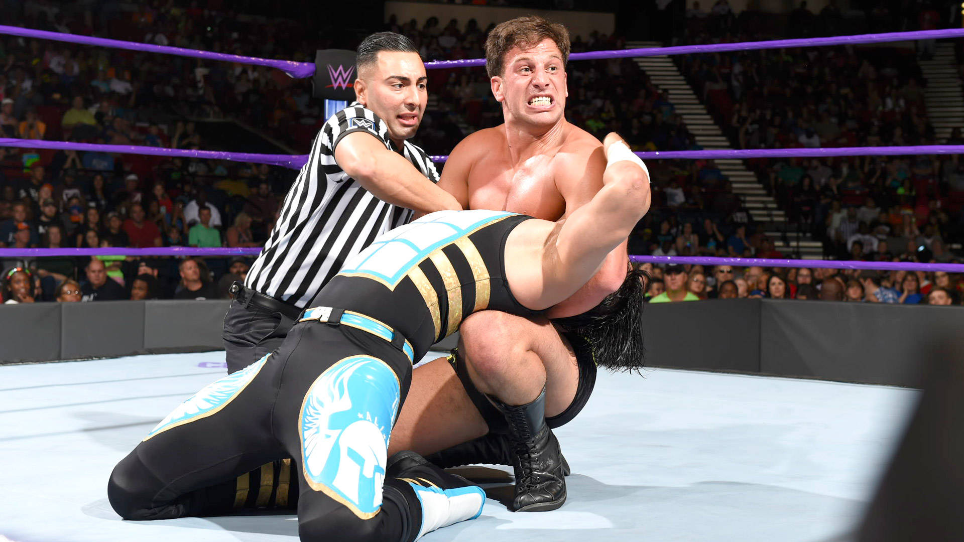 Мустафа Али vs. Дрю Гулак:WWE 205 Live, 18 Юли, 2017