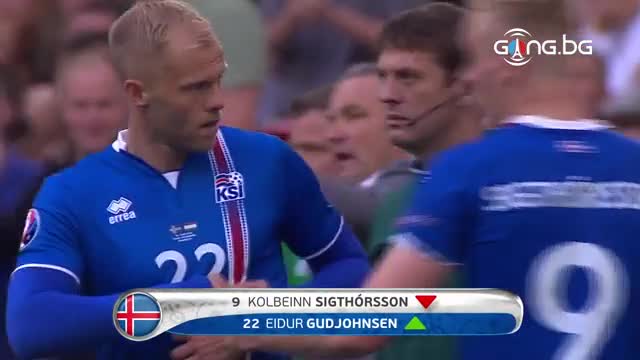Легенда: 20 години след дебюта за Исландия, Гудьонсен игра на Европейско