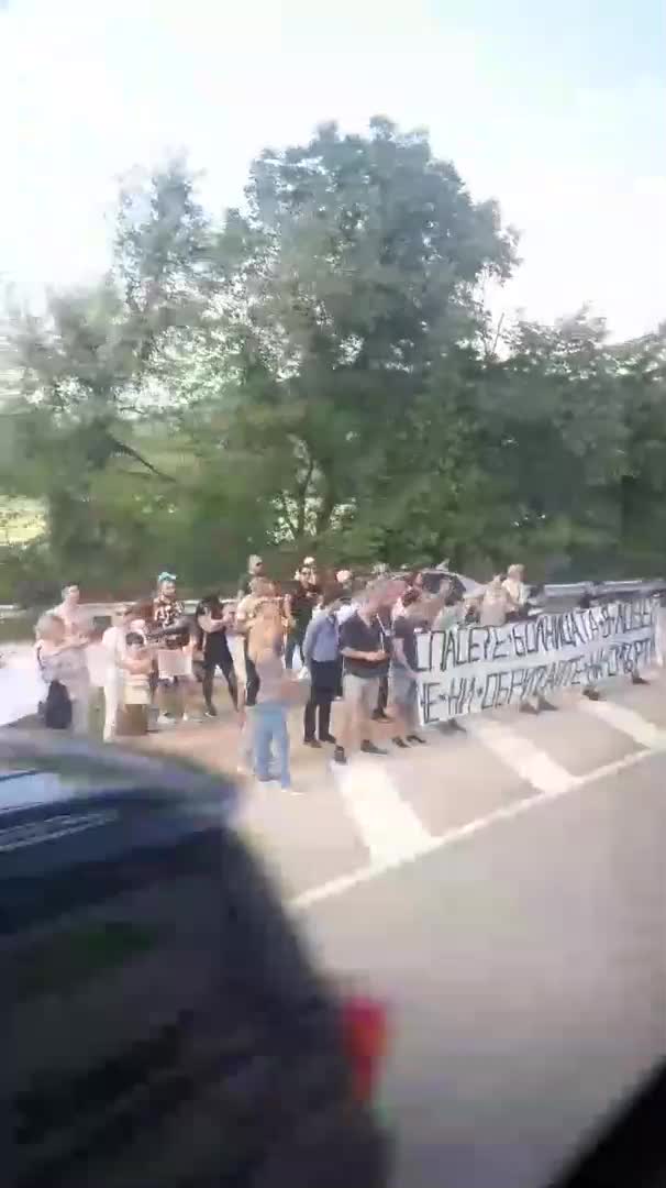 Протест на АМ "Хемус"