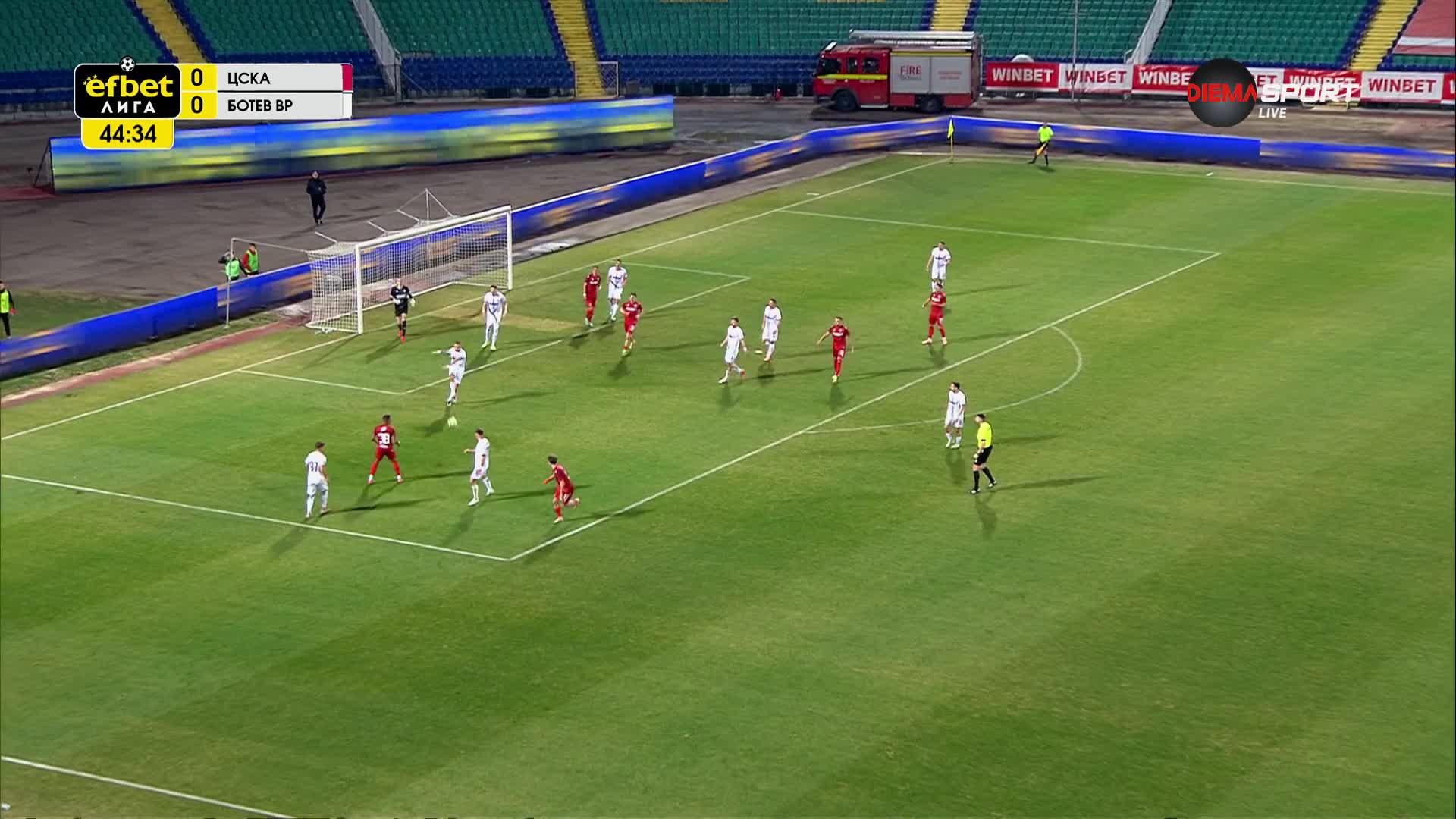 PFC CSKA Sofia vs. Botev Vratsa - 1st Half Highlights