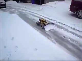 Смях! И това е решение когато ни изненада зимата!
