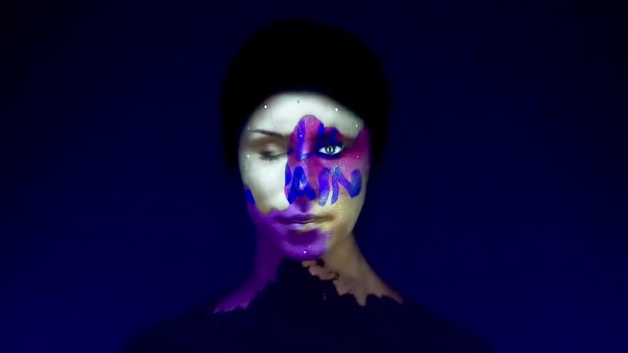 3 D проекция върху лице