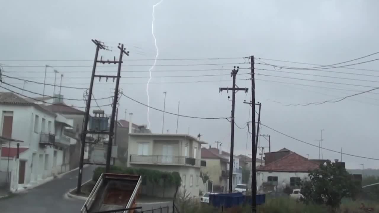 Гръмотевици в Гърция