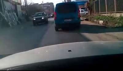 Лош път и задръстване
