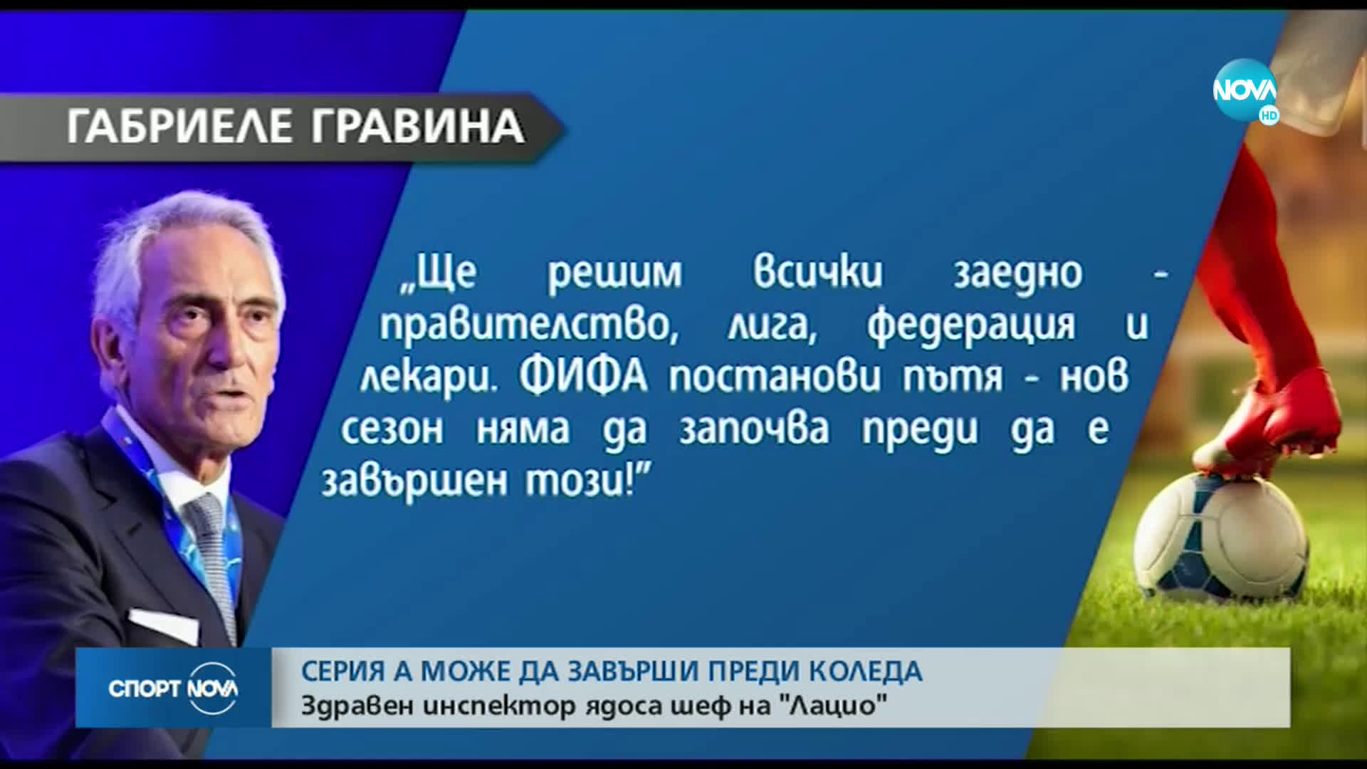 Спортни новини (15.04.2020 - централна емисия)