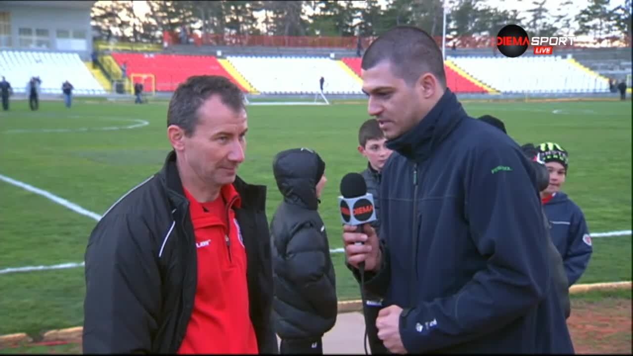 Стамен Белчев след победата с 2:0 на Хасково над Локо Пд