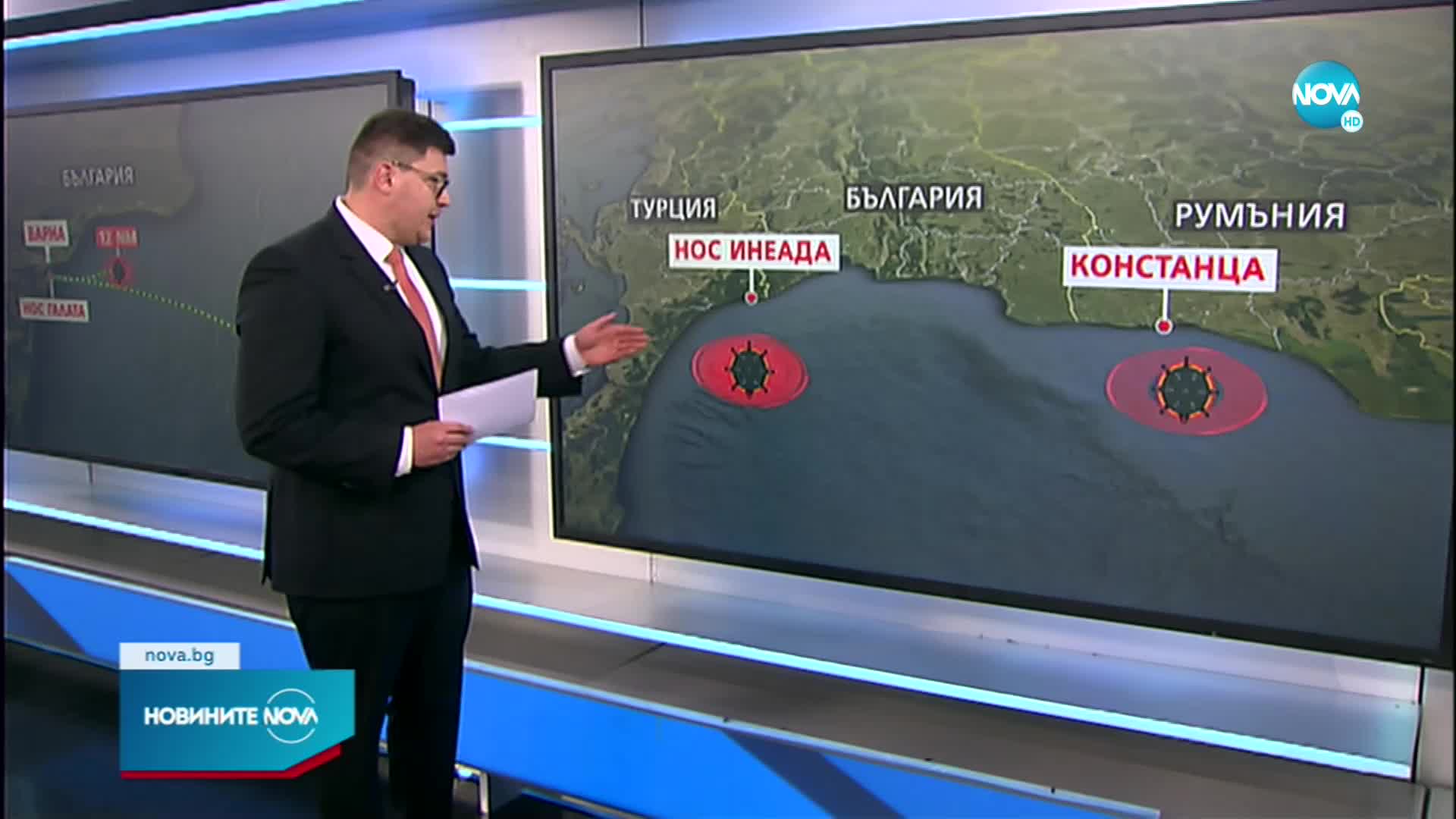 ВМС: Няма открити мини в българската акватория на Черно море