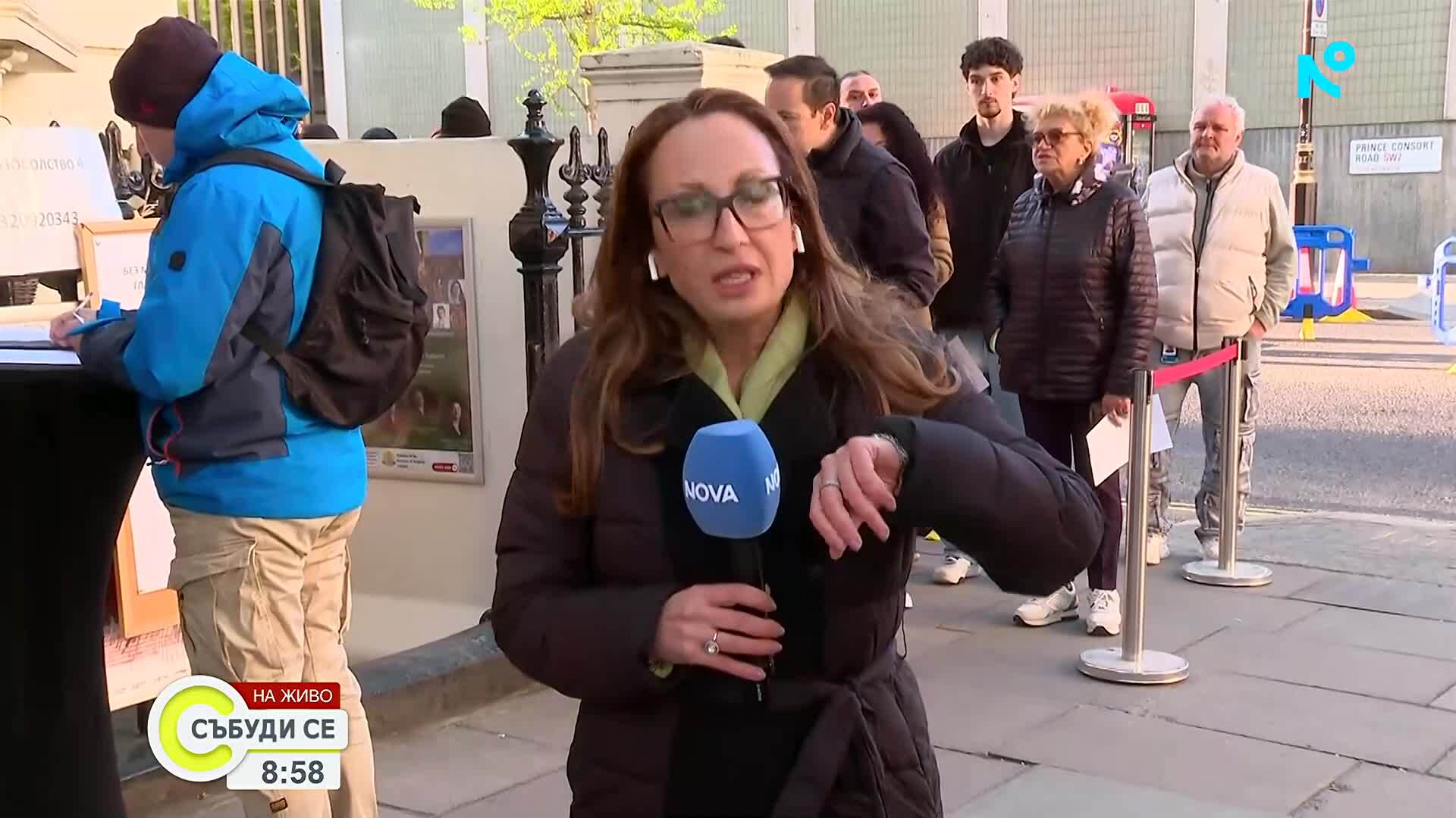 Опашки пред секциите за гласуване в Лондон още преди отварянето им