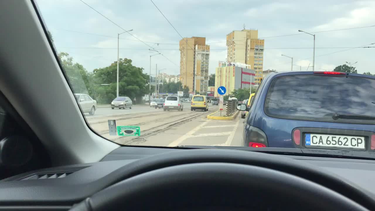 Нарушение на пътя в градски условия