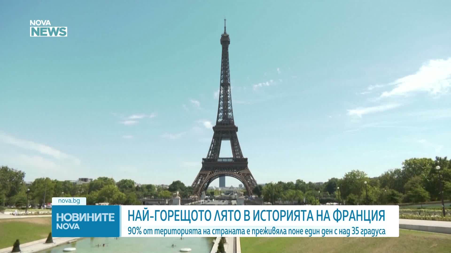 Франция отчете най-горещото лято в историята си