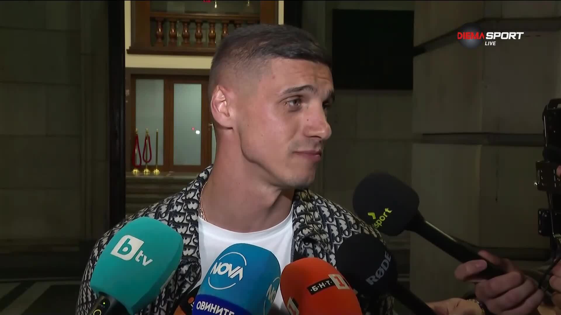 Кирил Десподов сподели впечатленията си след финала между Лудогорец и ЦСКА